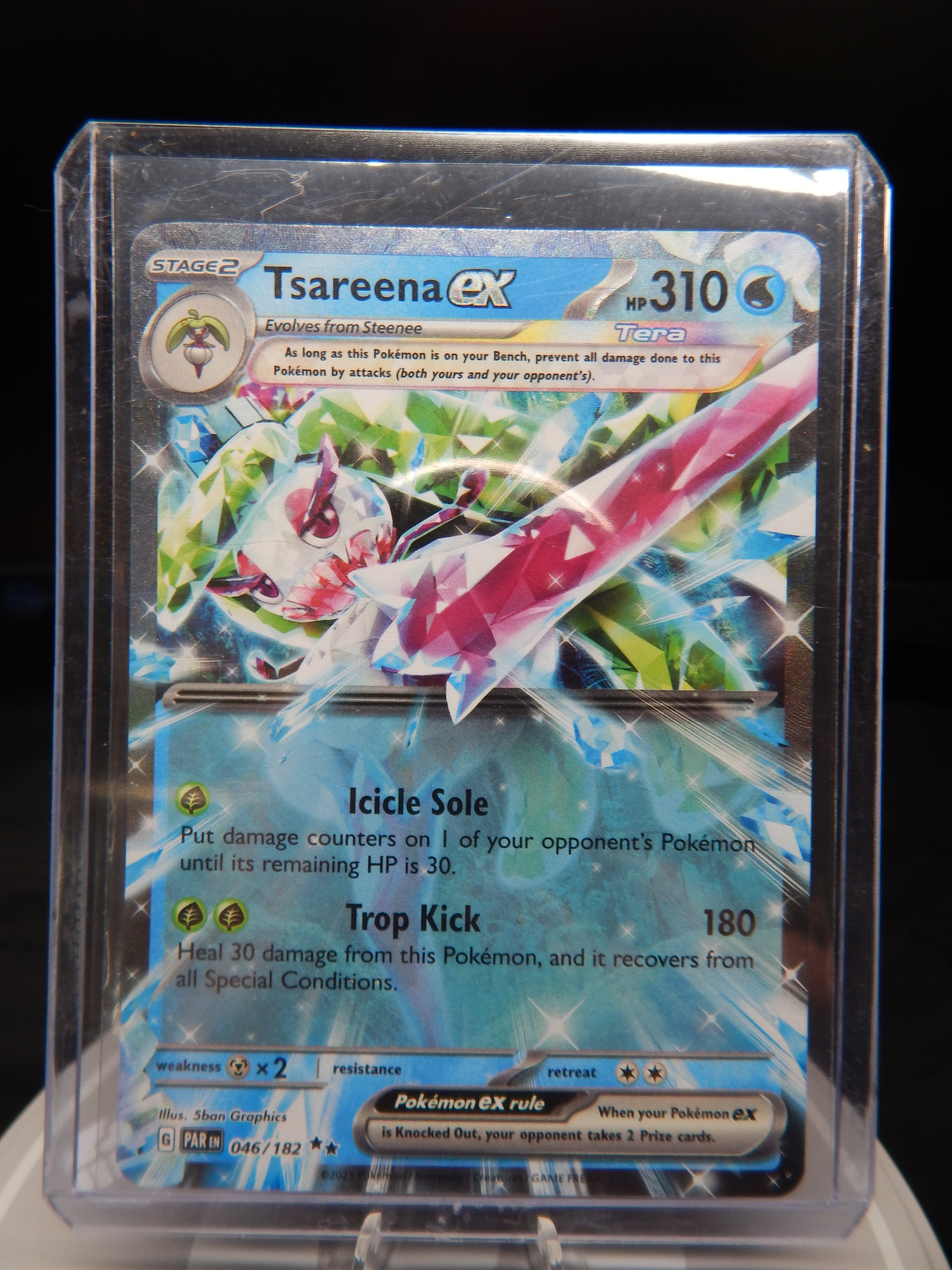Tsareena ex 046/182 Double Rare Paradox Rift Pokemon