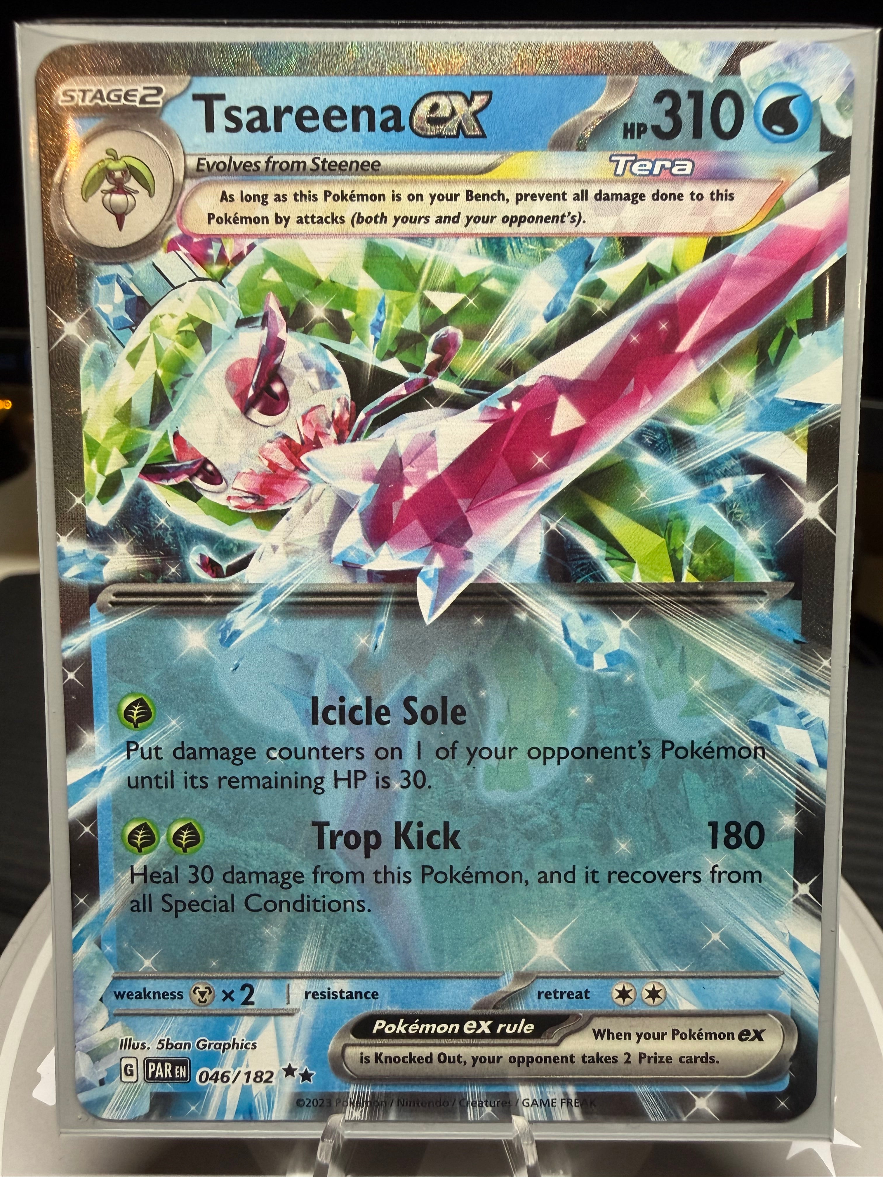Tsareena ex - 046/182 - Double Rare - Paradox Rift