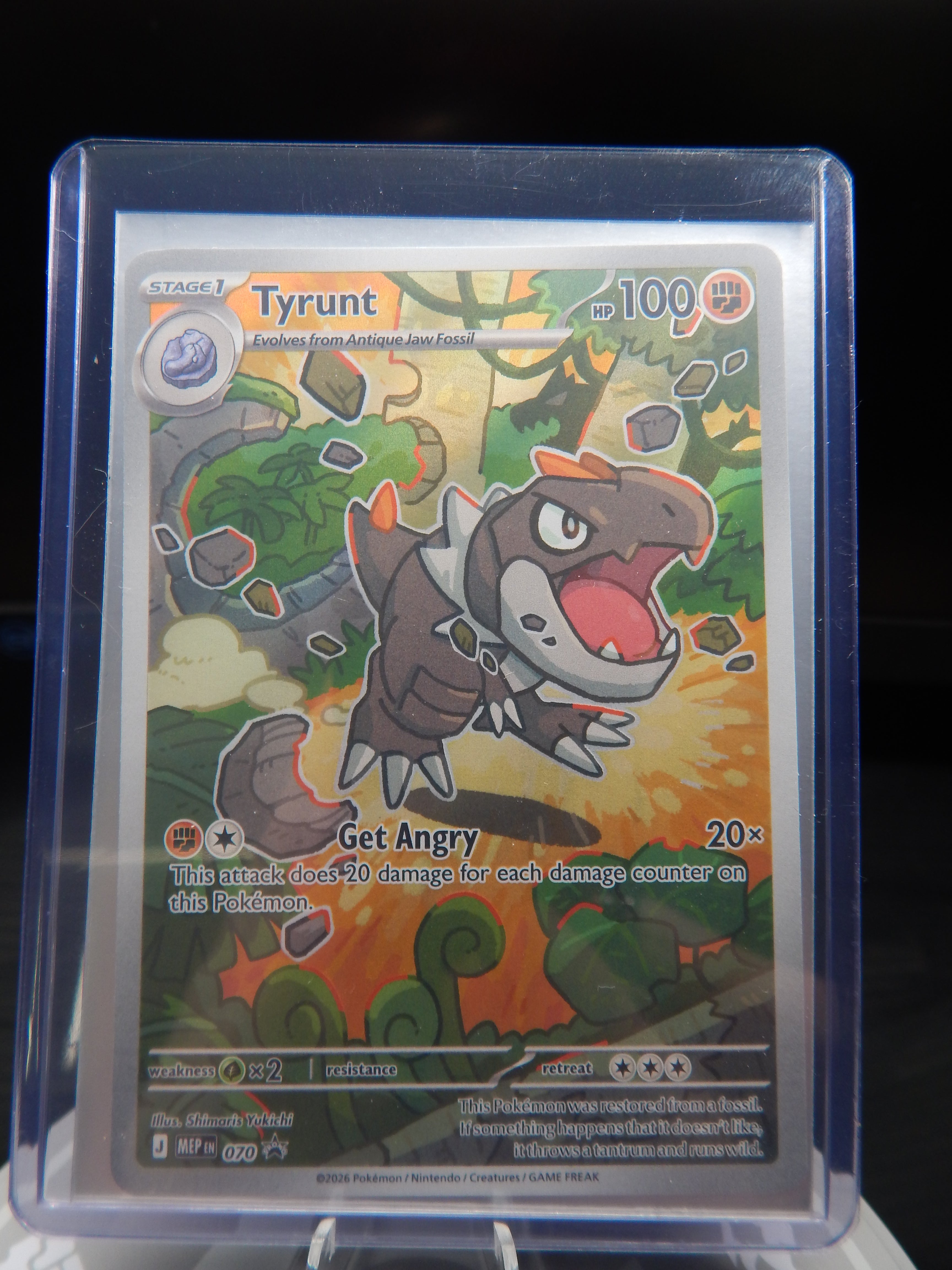 Tyrunt 070 - Black Star Promo - Pokemon Perfect Order