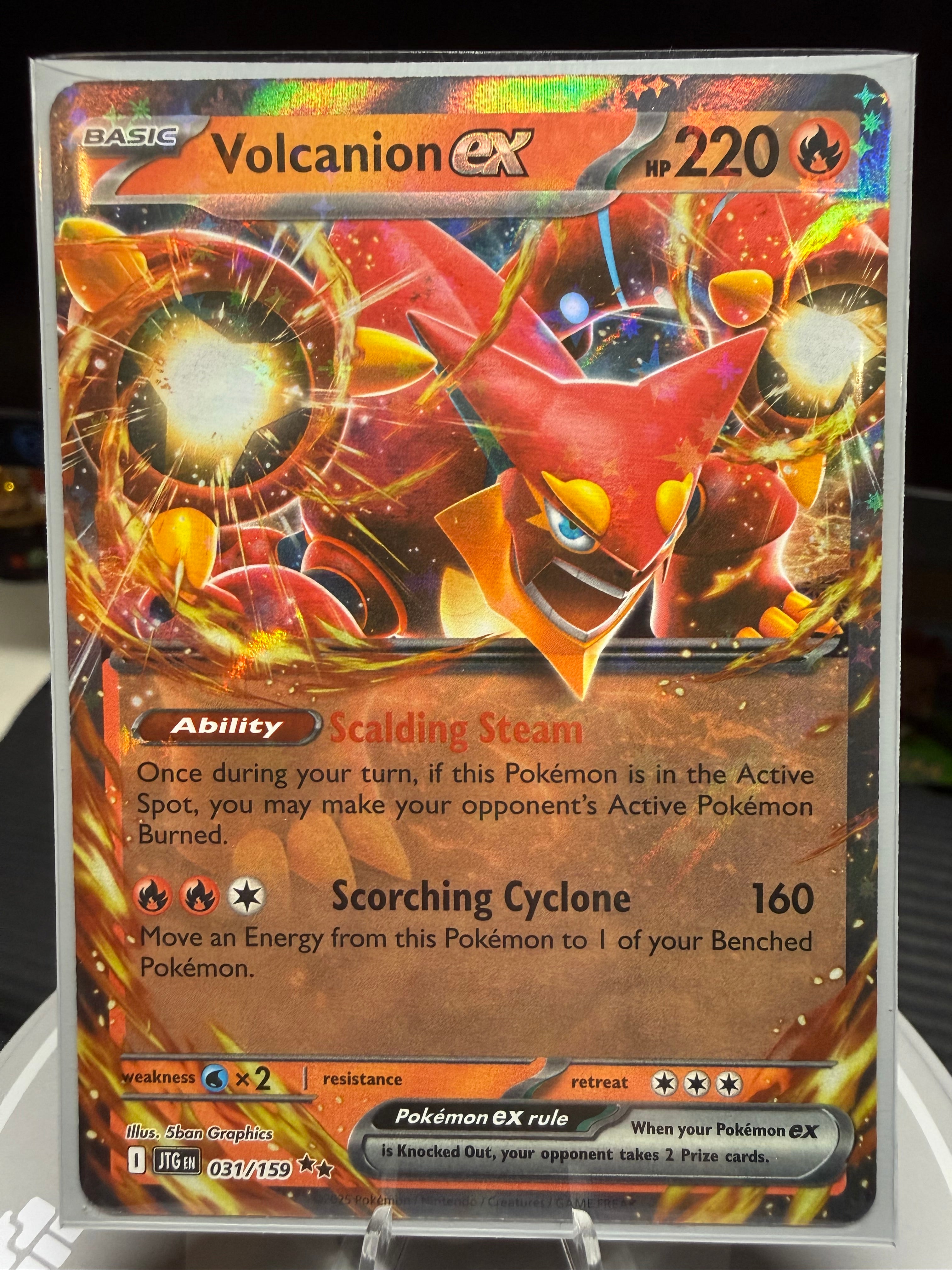 Volcanion EX #031/159 - Ultra Rare - Journey Together