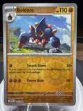 Boldore - 047/086 - Reverse Holo - White Flare