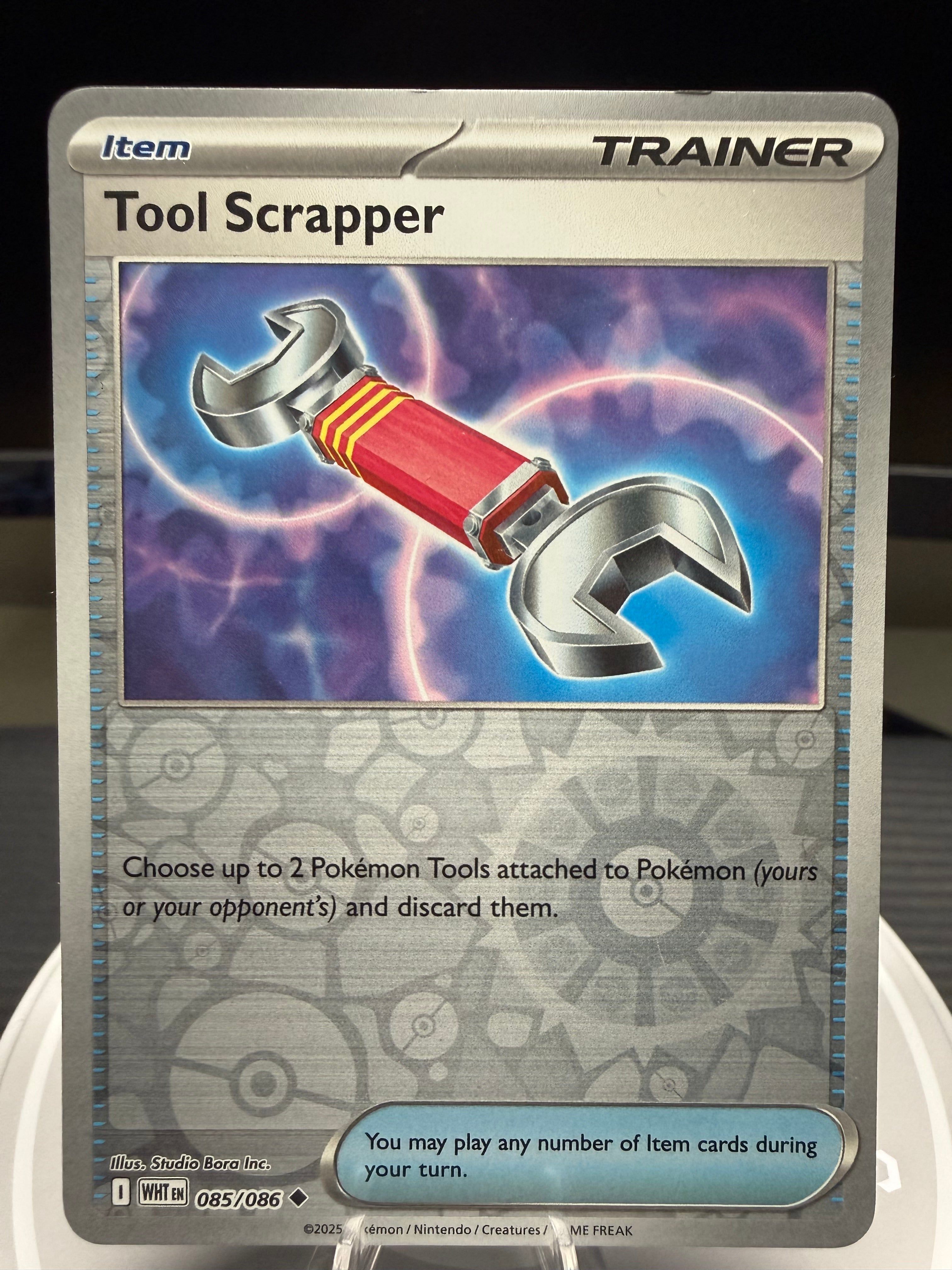 Tool Scrapper - 085/086 - Reverse Holo - White Flare