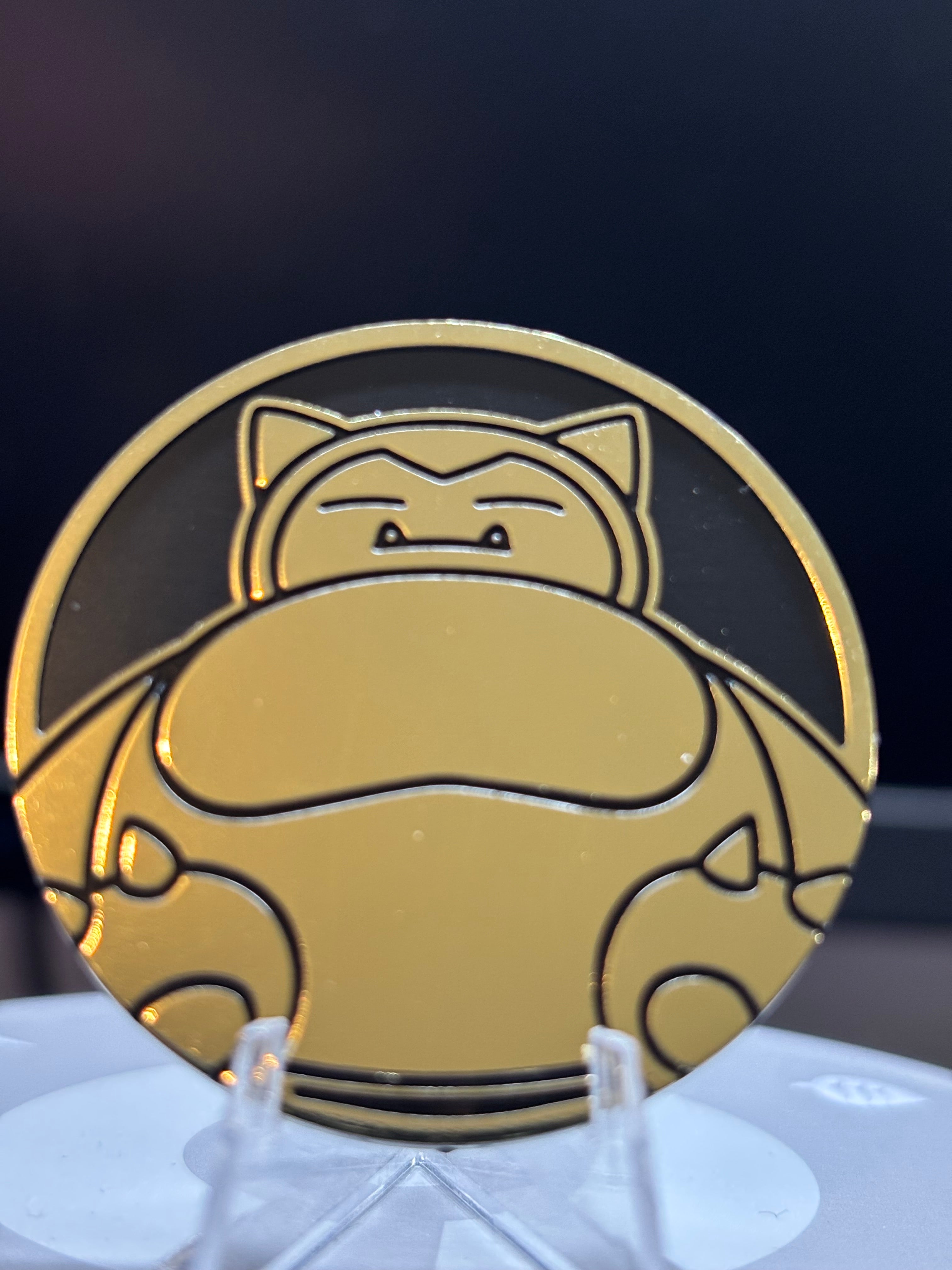 Snorlax - Gold Coin - Perfect Order